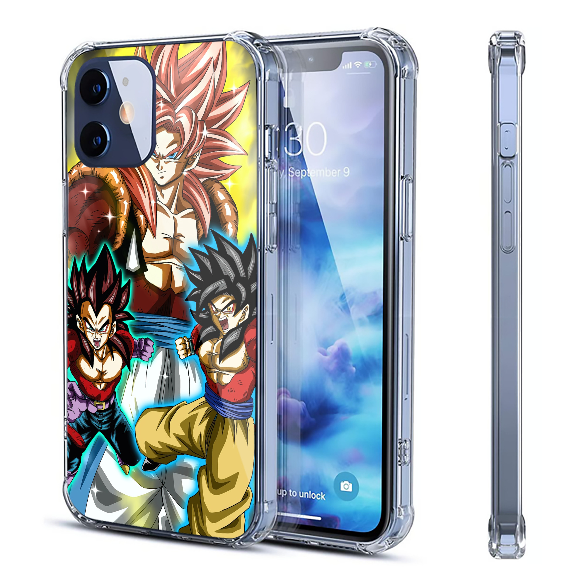 （画像用） ドラゴンボール DRAGON BALL 【iPhone 12シリーズ対応】透明スマホケース（クリアソフトケース）